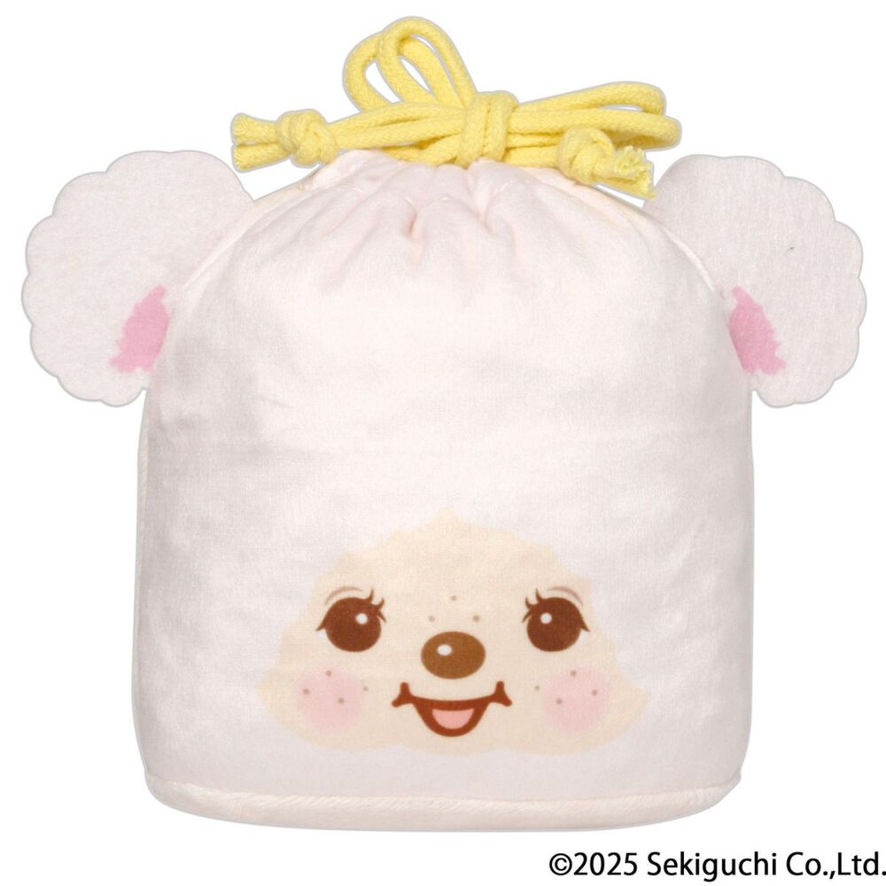 Monchhichi Friends (sheep)  drawstring fluffy bag